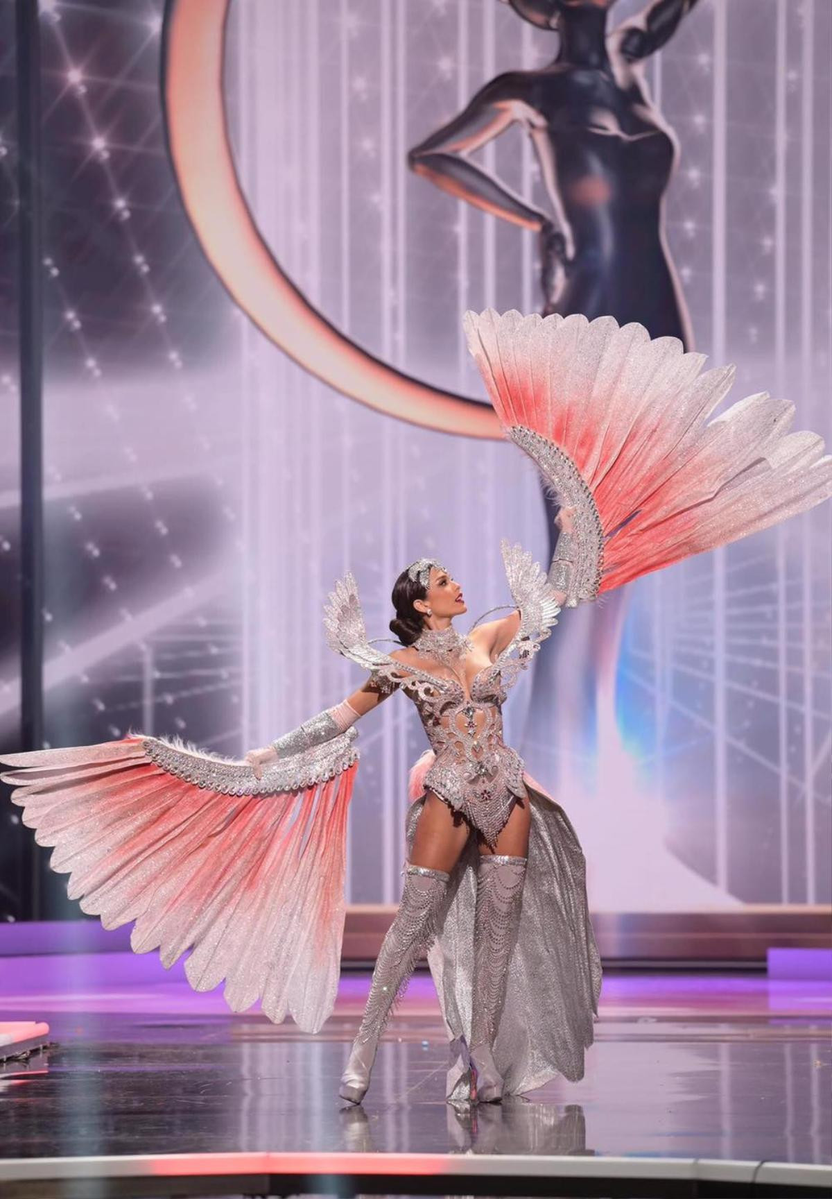 Top 10 bộ National Costume ấn tượng nhất Miss Universe: 'Kén Em' của Khánh Vân quá xuất sắc Ảnh 6