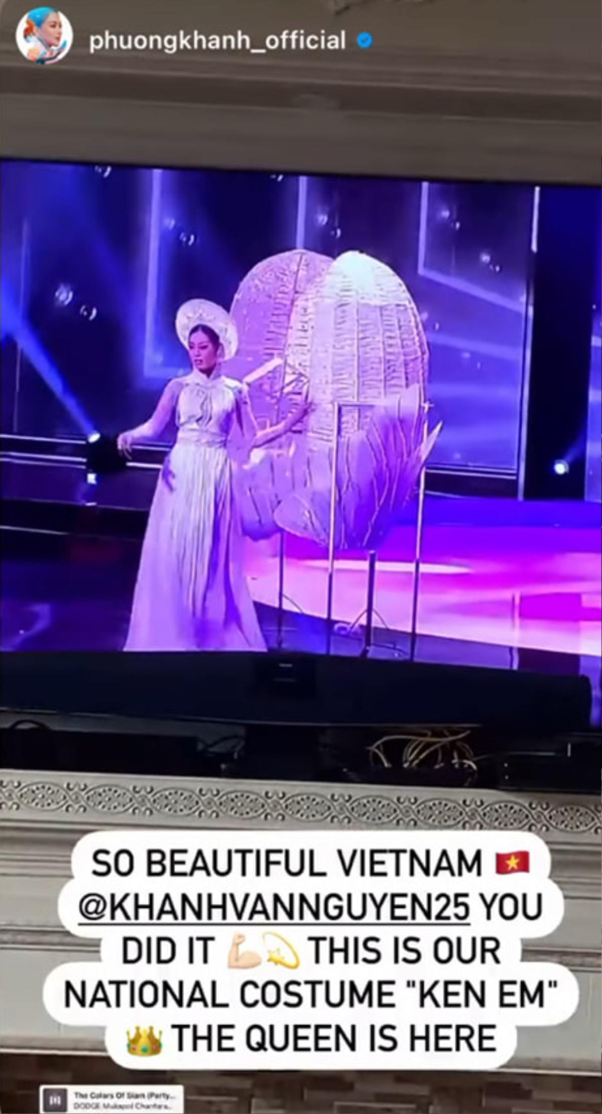 H'Hen Niê - Phương Khánh - Lệ Hằng tự hào với màn 'bung Kén' của Khánh Vân tại National Costume Ảnh 4