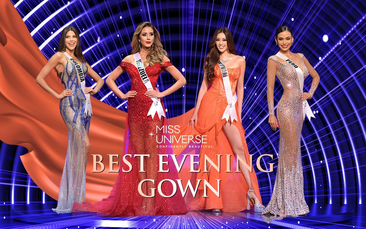 10 bộ váy dạ hội đẹp nhất bán kết Miss Universe: Khánh Vân xứng đáng giật giải Best Evening Gown Ảnh 1