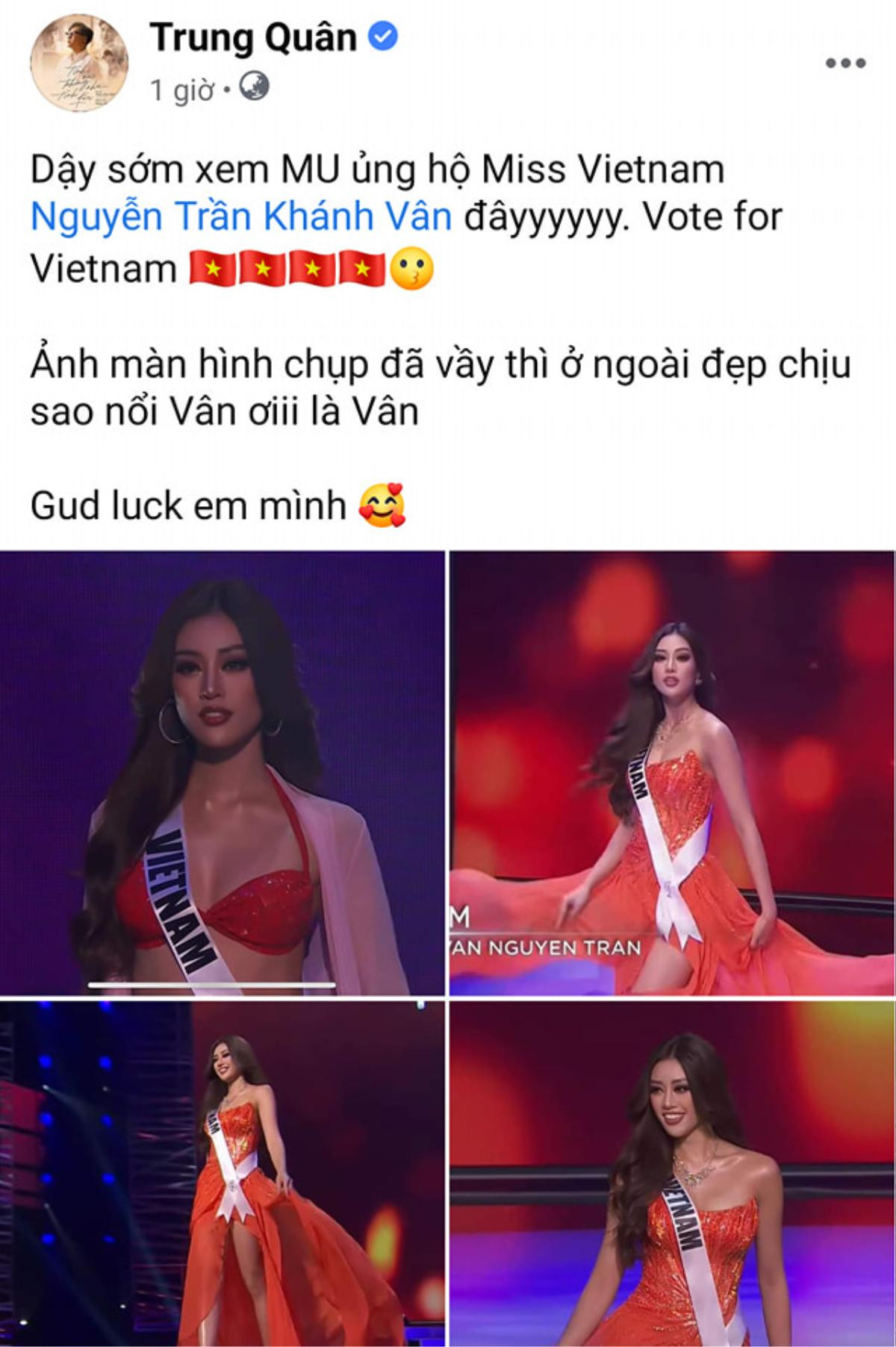 H'Hen Niê, Lan Ngọc, BB Trần 'thoảng thốt' với 3 màn trình diễn của Khánh Vân tại bán kết Miss Universe: Ảnh 3