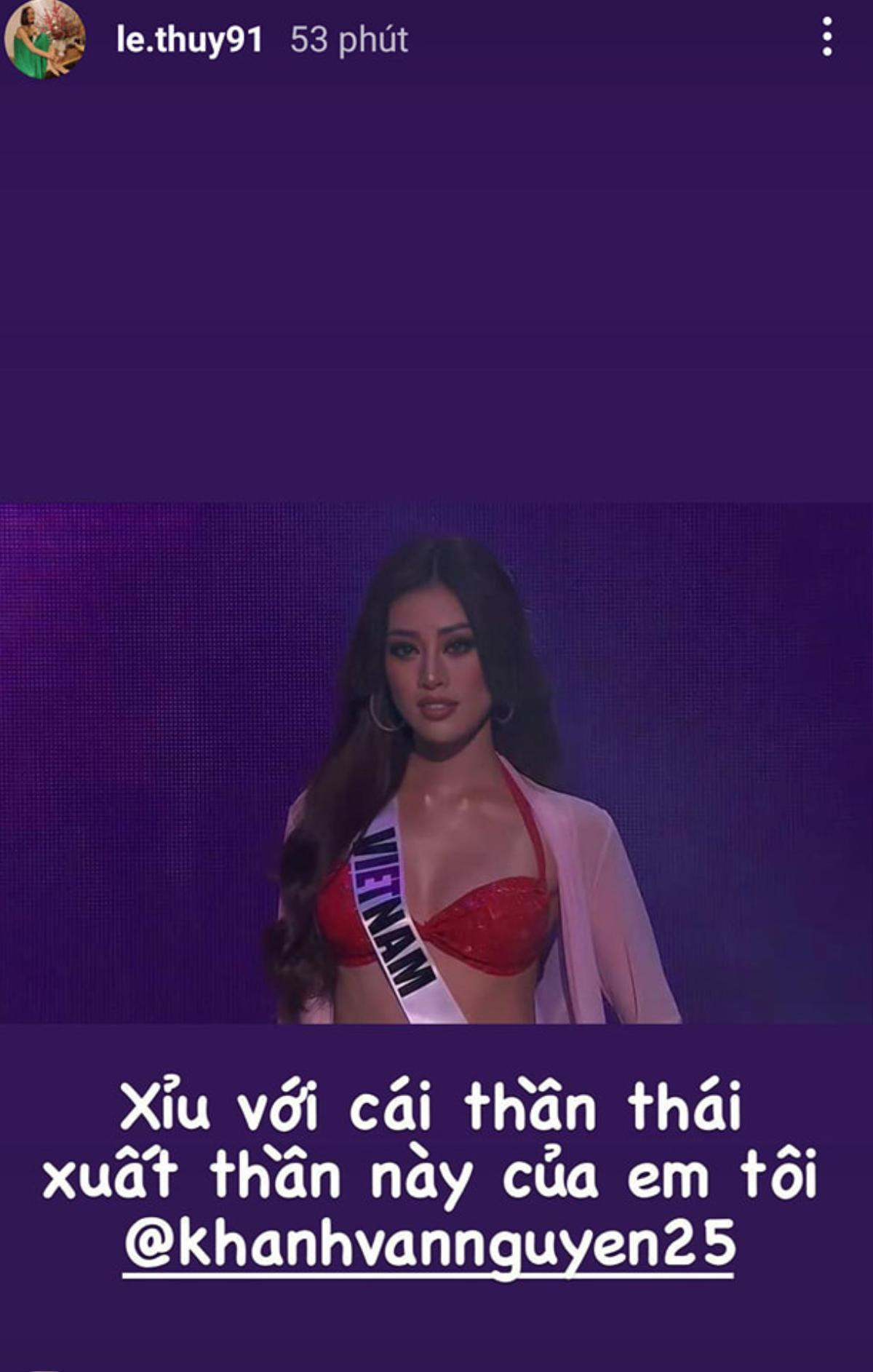 H'Hen Niê, Lan Ngọc, BB Trần 'thoảng thốt' với 3 màn trình diễn của Khánh Vân tại bán kết Miss Universe: Ảnh 4