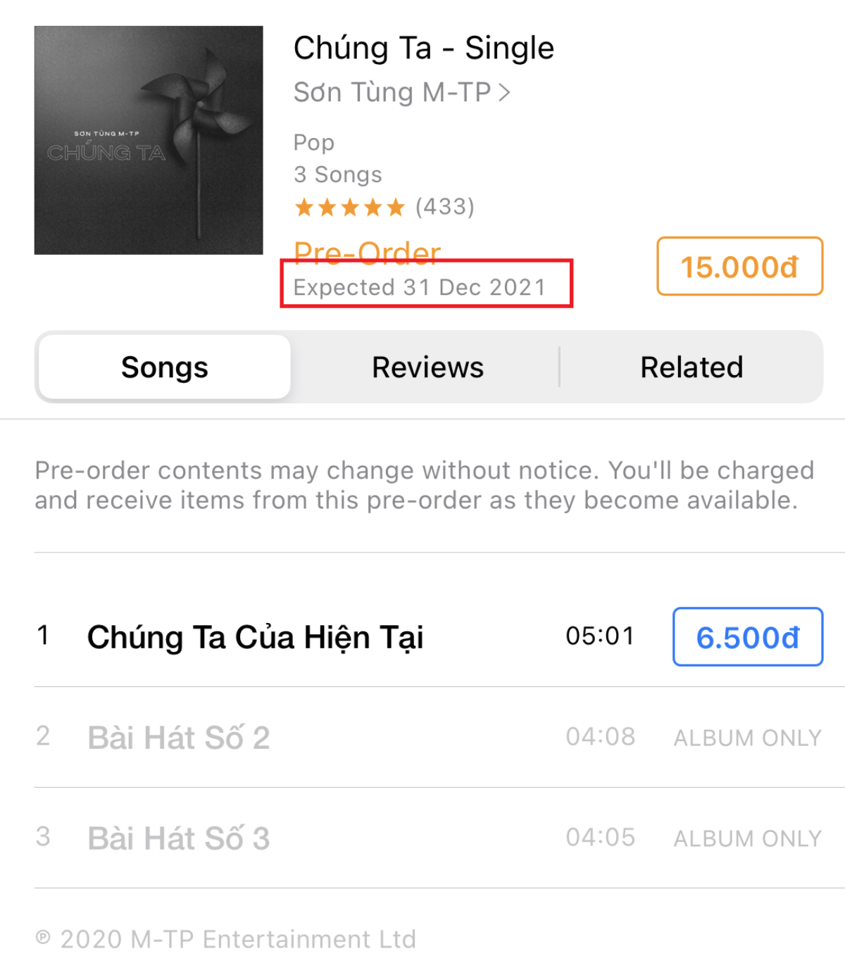 Thực hư Sơn Tùng tiếp tục 'delay' ngày ra mắt album 'Chúng ta', trễ gần nửa năm với dự kiến? Ảnh 3