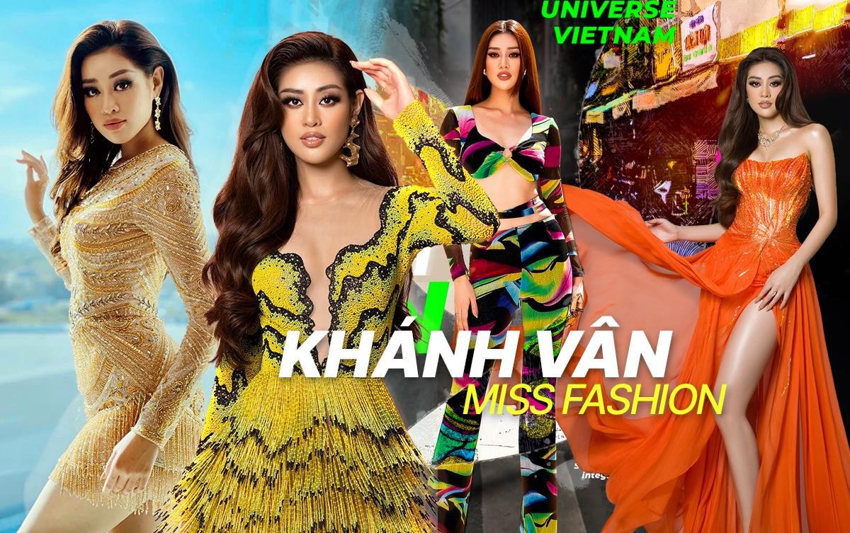 10 trang phục giúp Khánh Vân khẳng định danh hiệu Miss Fashion là của Việt Nam tại Hoa hậu Hoàn vũ 2020 Ảnh 1