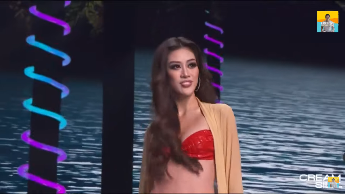 Trực tiếp chung kết Miss Universe 2020: Phần bikini, Khánh Vân đốt mắt khán giả với bộ đồ đỏ siêu bốc lửa Ảnh 38