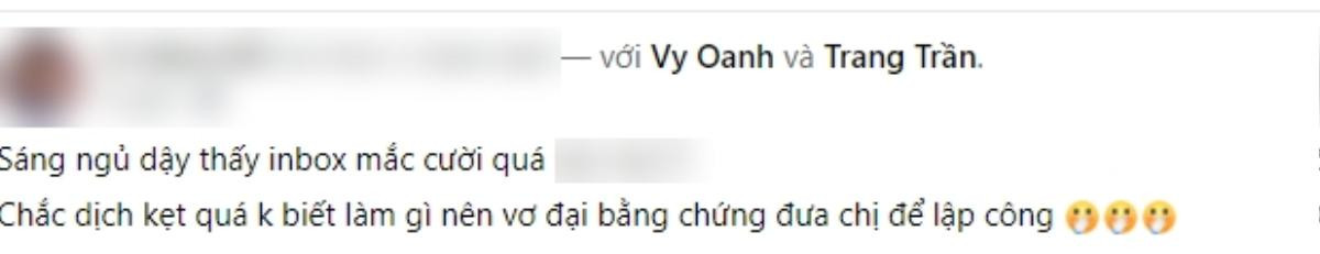 Trang Trần 'nổi đoá' vì quản lý bị bà Hằng đổ thừa trong vụ truy tìm anti-fan, Vy Oanh nhập cuộc bàn tán Ảnh 3