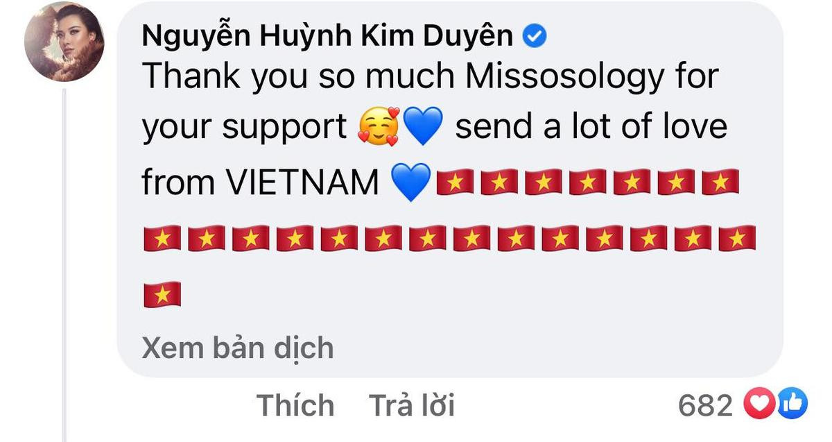 Á hậu Kim Duyên xuất hiện trên chuyên trang sắc đẹp Missosology Ảnh 3