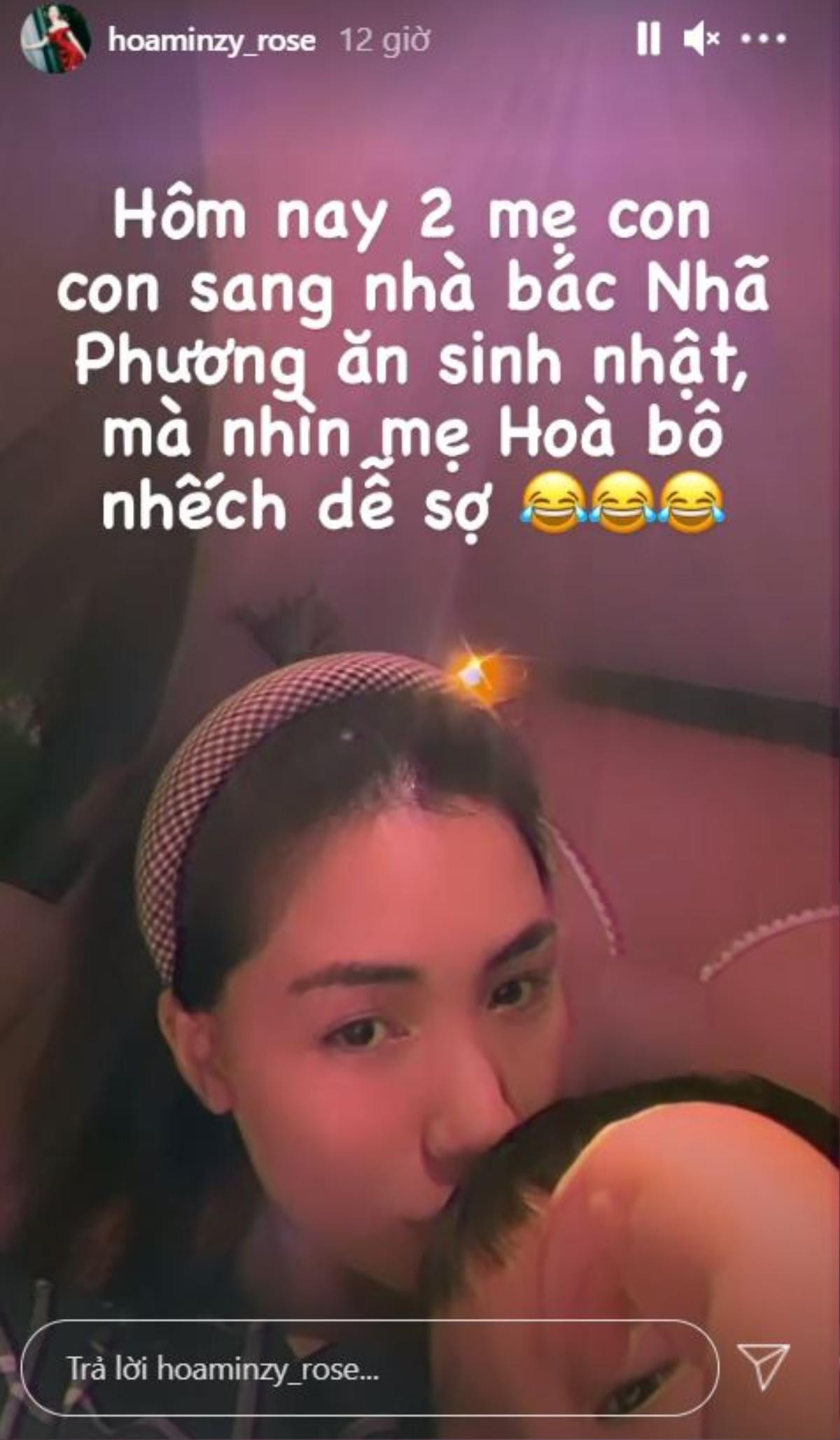 Đang 'so deep' hát mừng sinh nhật Nhã Phương, Hòa Minzy giật mình vì lời nhắc nhở này của Trường Giang Ảnh 2