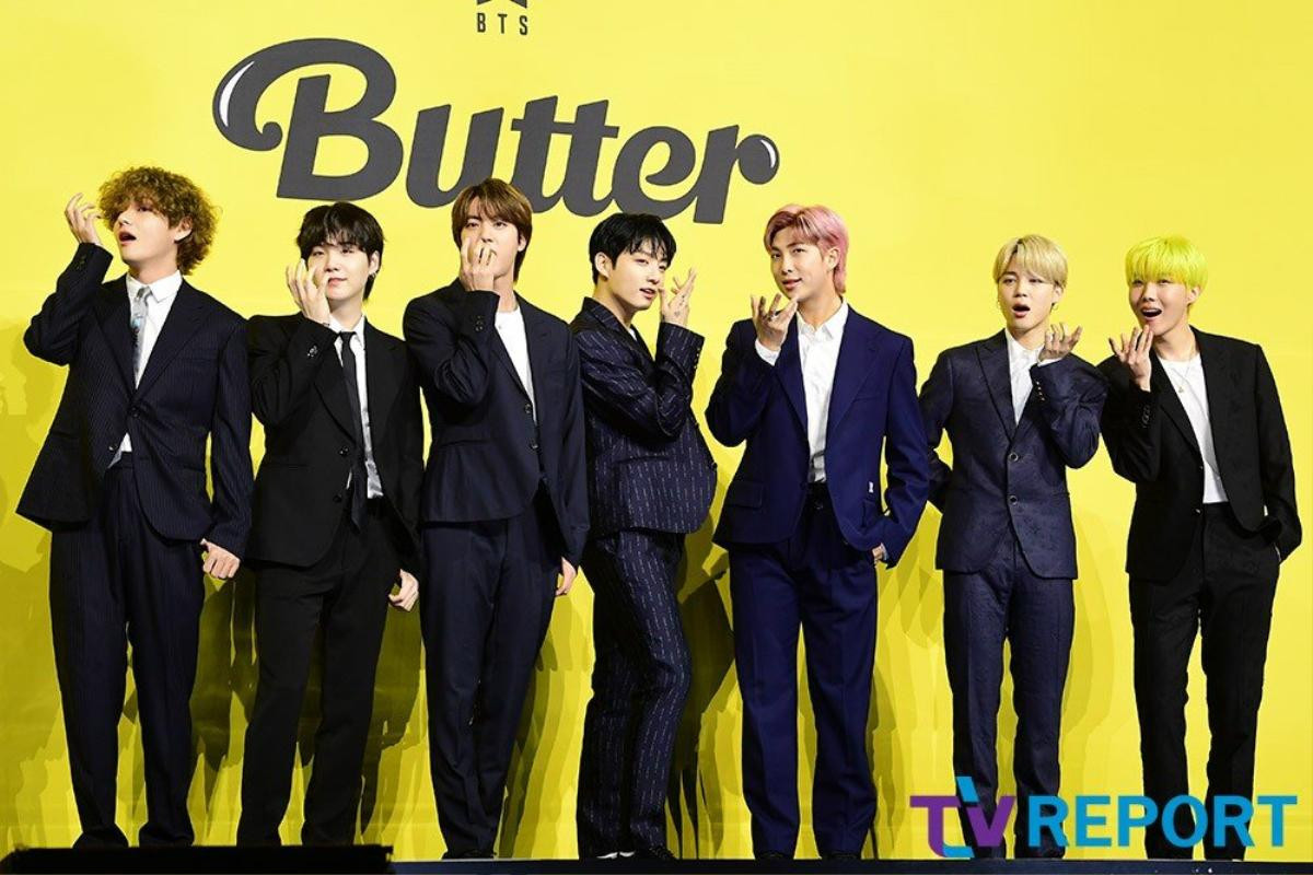 Ngắm nhìn loạt khoảnh khắc BTS 'thật là vàng tươi' trong họp báo comeback Butter Ảnh 3