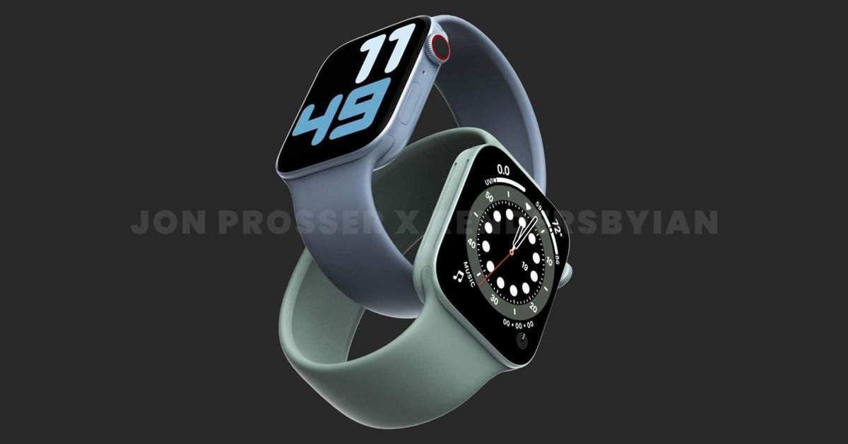 Apple Watch Series 7 lộ thiết kế giống với iPhone 12, loạt màu sắc 'lịm tim' khó cưỡng Ảnh 2