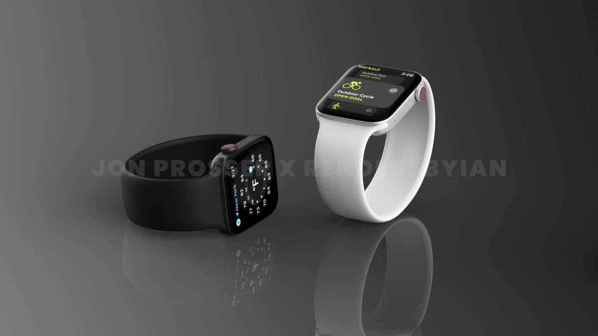 Apple Watch Series 7 lộ thiết kế giống với iPhone 12, loạt màu sắc 'lịm tim' khó cưỡng Ảnh 1