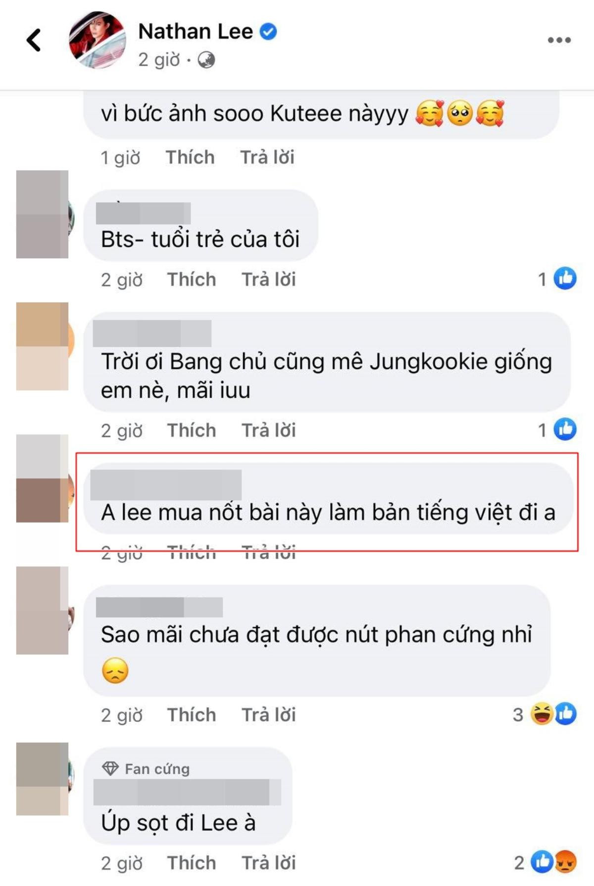 Giữa ồn ào với Cao Thái Sơn, fan 'xúi giục' Nathan Lee mua luôn siêu hit Butter của BTS Ảnh 3