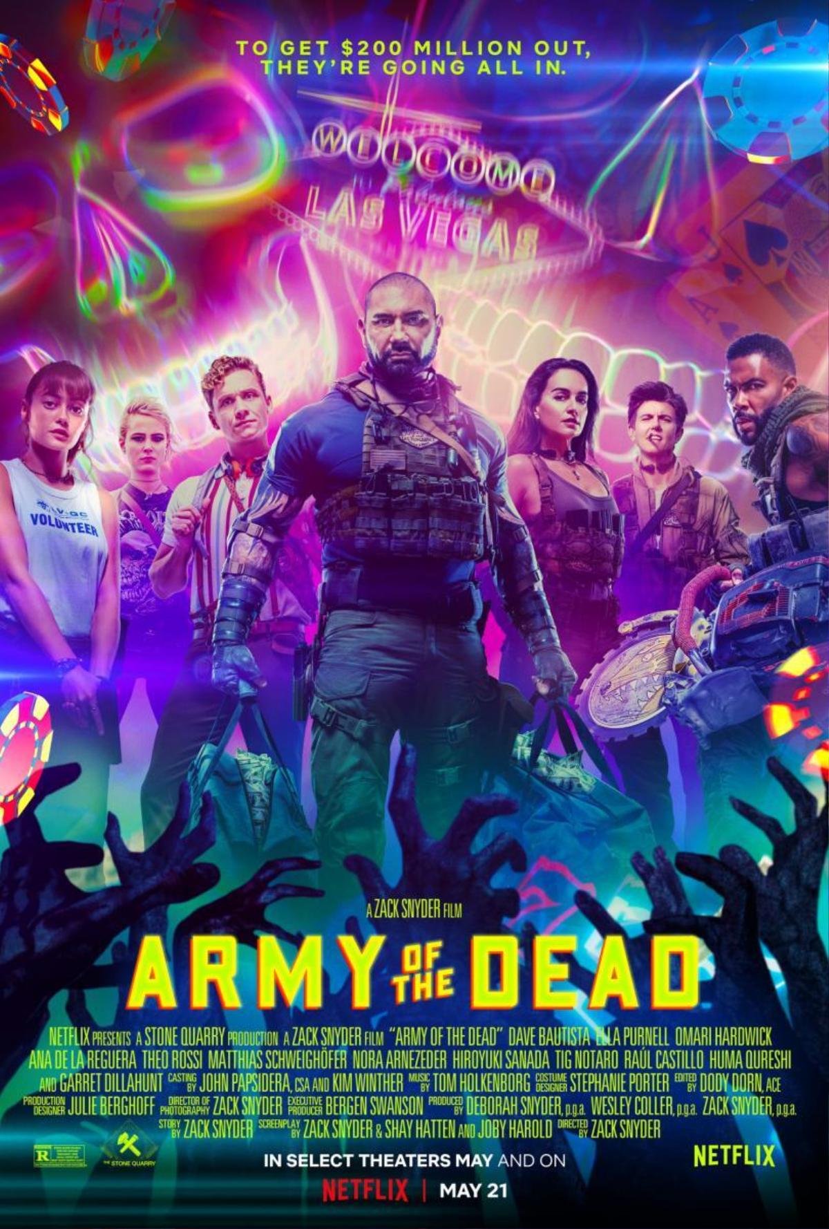 Review 'Army Of The Dead': Phim về xác sống cực kỳ đáng xem kể từ sau 'World War Z' Ảnh 1