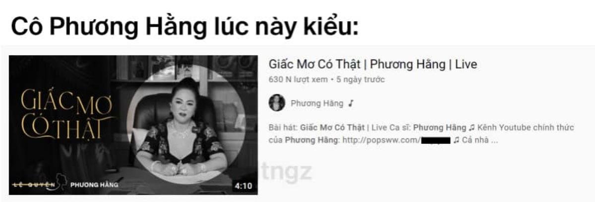 Giấc mơ có thật - Lệ Quyên: Ca khúc được gọi tên nhiều nhất giữa drama NS Hoài Linh - bà Phương Hằng! Ảnh 3