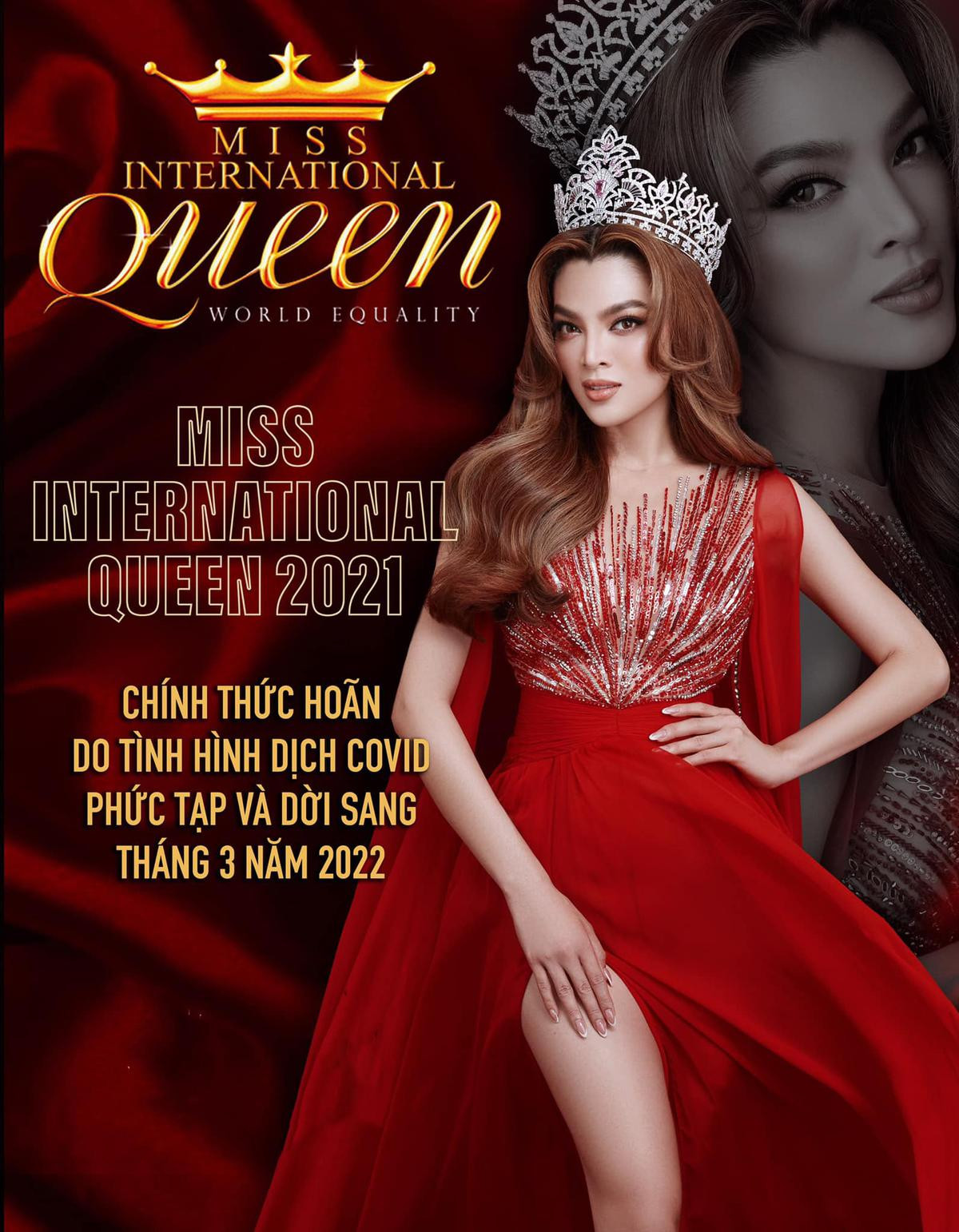 Miss International Queen 2021 hoãn thi, Trần Đài tiết lộ lý do đằng sau Ảnh 1