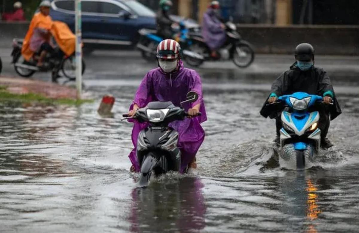 Mưa như trút nước suốt 5 giờ đồng hồ, người dân TP.HCM chật vật di chuyển vì nhiều nơi ngập sâu Ảnh 2