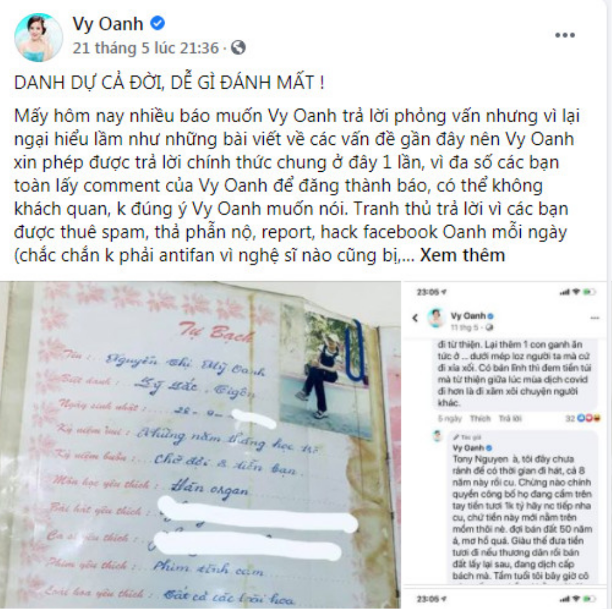 Bà Phương Hằng tiếp tục 'mổ xẻ dĩ vãng' Vy Oanh: 'Nói không giật chồng là đang đánh tráo 2 người đàn ông' Ảnh 3