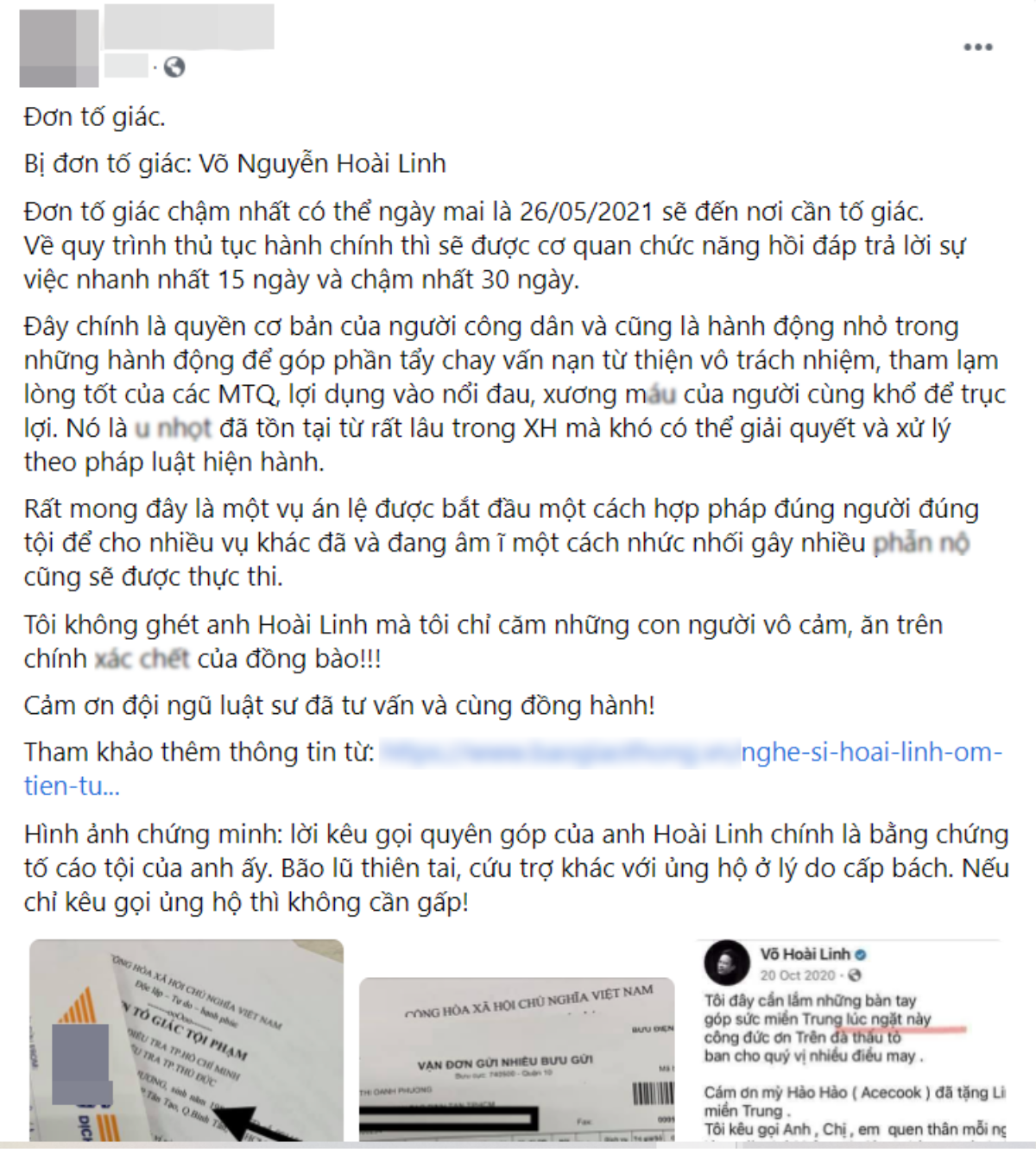 Mạng xã hội xôn xao trước đơn tố giác NS Hoài Linh chiếm đoạt hơn 300 triệu đồng? Ảnh 5