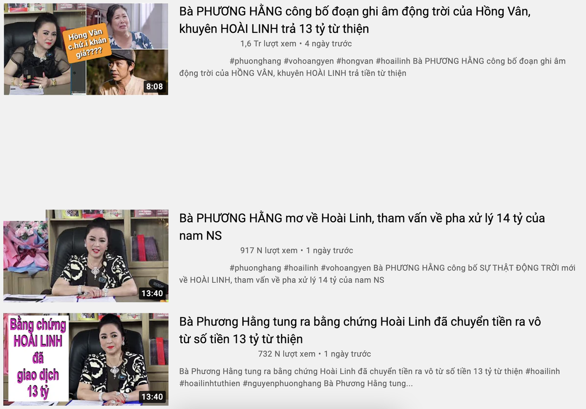 Livestream của bà Phương Hằng hot đến nỗi lọt Top Trending YouTube, nhưng lại có gì đó sai sai Ảnh 5