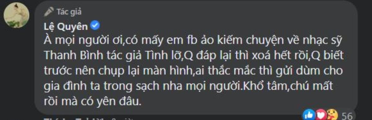 Đang yên đang lành bỗng bị tố vô ơn với 'cha đẻ' hit 'Tình lỡ', Lệ Quyên đáp trả đanh thép Ảnh 8