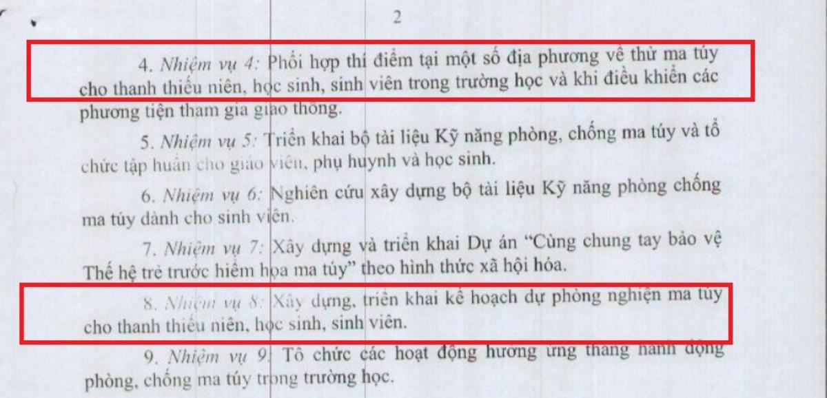 Bộ GD&ĐT nói gì trước công văn lạ đời 'thử ma túy cho học sinh, sinh viên' đang gây tranh cãi? Ảnh 1