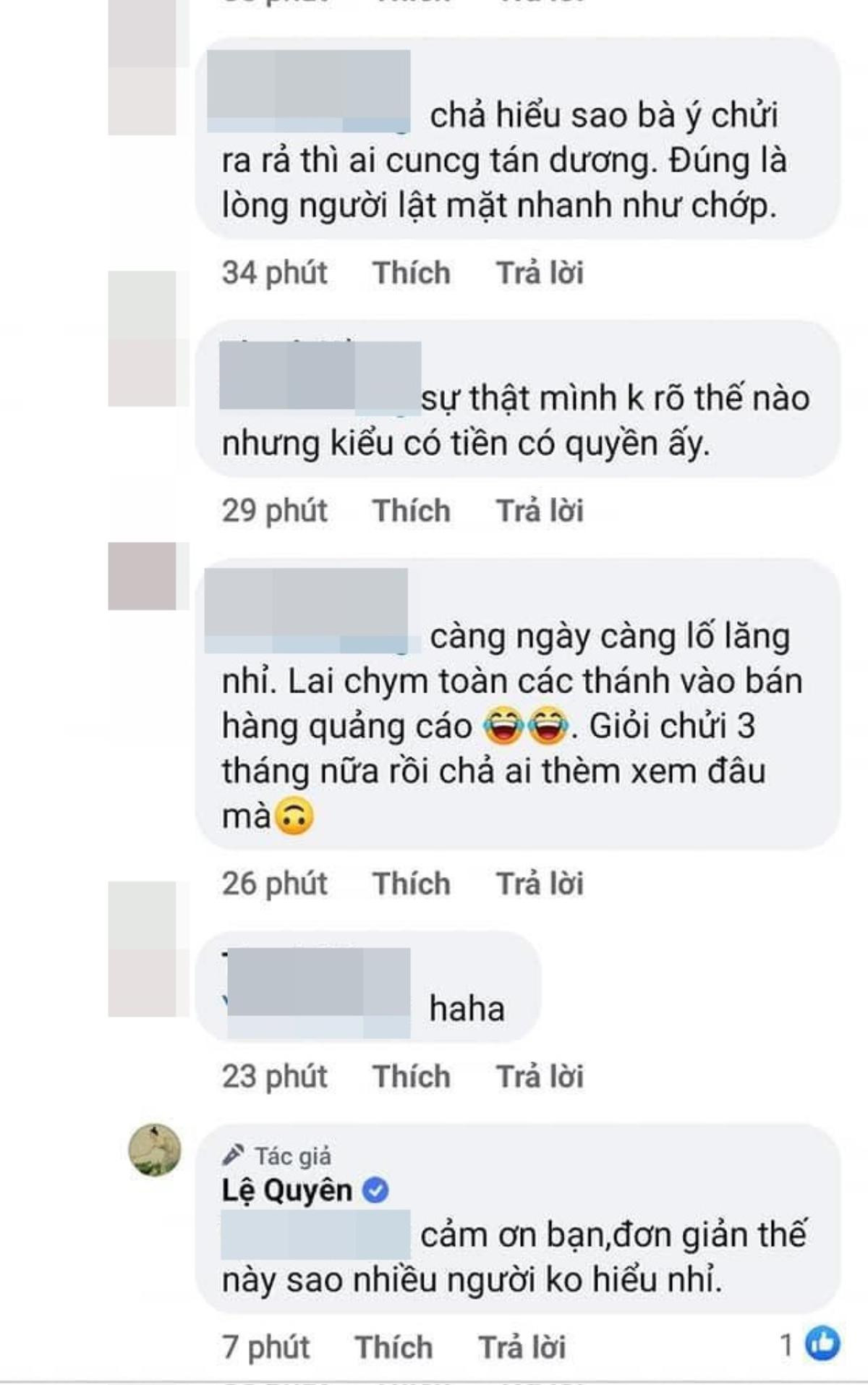 Lệ Quyên chia sẻ '10 kiểu khẩu nghiệp cần tránh', gây chú ý nhất là bình luận 'đá đểu' bà Phương Hằng? Ảnh 3