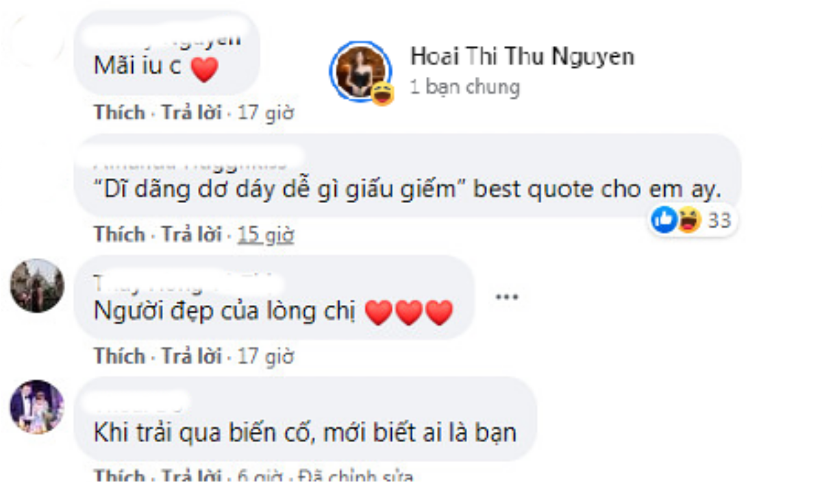 Bị Vy Oanh 'réo' tên, Hoa hậu Thu Hoài nhẹ nhàng nhắn gửi: 'Chị thương em' Ảnh 4