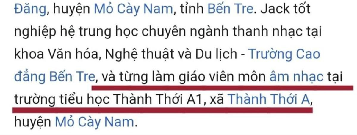 Rộ thông tin Jack từng là giáo viên dạy nhạc, cư dân mạng vội 'mỉa mai' chuyện hát live Ảnh 3