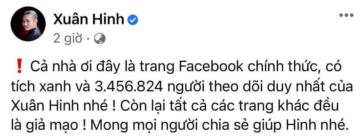 Nghệ sĩ Xuân Hinh phủ nhận tin đồ ủng hộ bà Phương Hằng bằng hành động tinh tế Ảnh 2