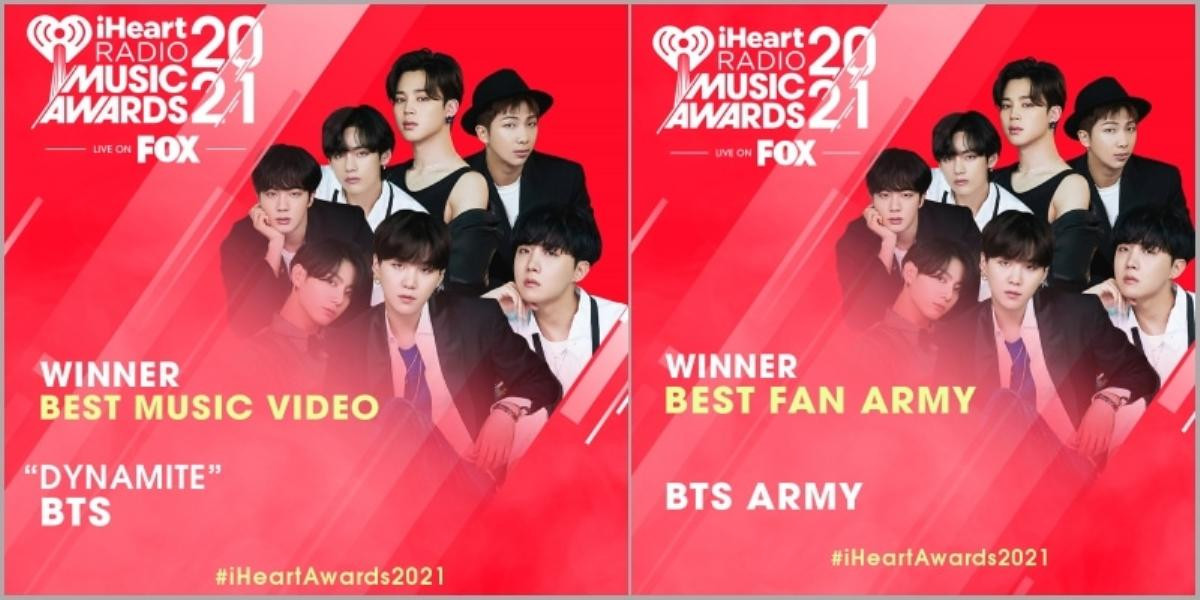 BTS và The Weeknd thắng lớn tại iHeartRadio Music Awards 2021 Ảnh 2