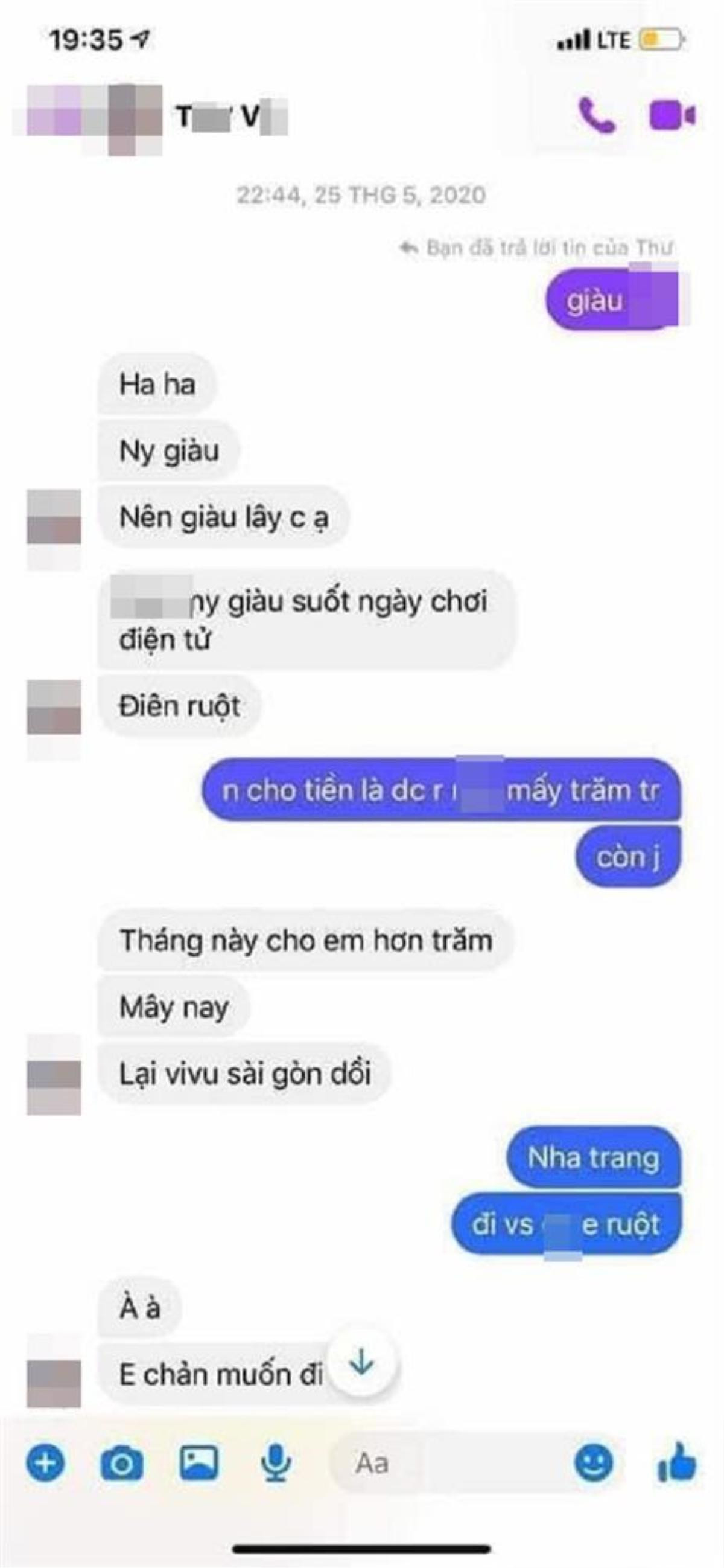 Xôn xao hotgirl 'Về nhà đi con' được 'nhân tình' cho vài trăm triệu mỗi tháng tiêu vặt? Ảnh 3