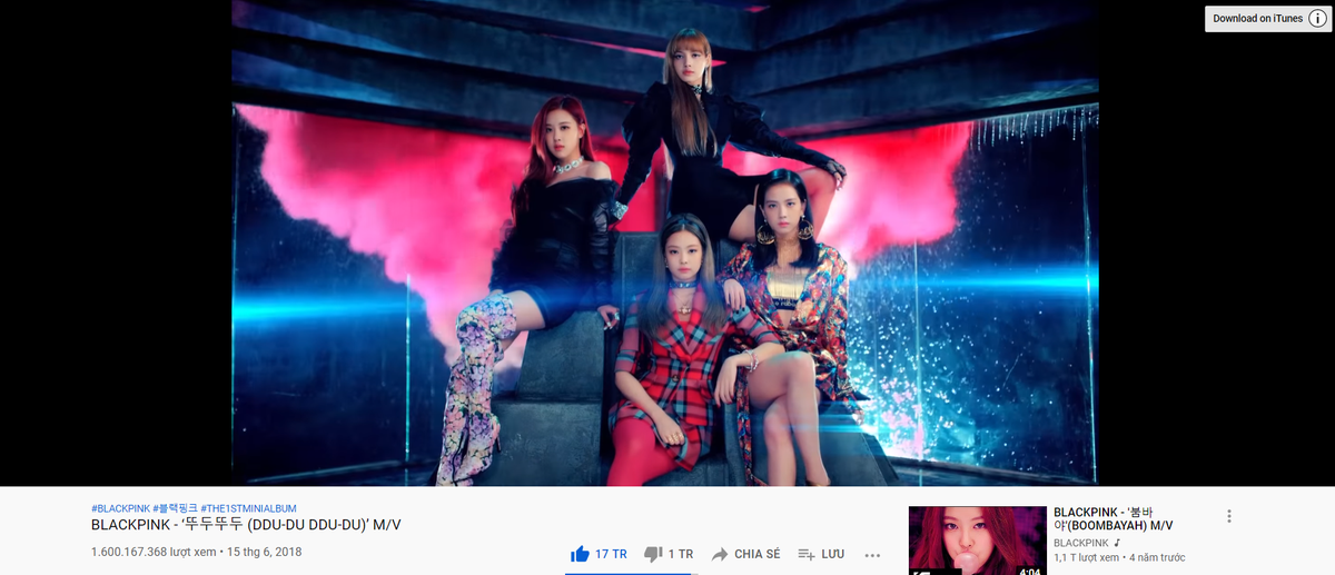 BlackPink là nhóm nhạc K-pop đầu tiên đạt được thành tích này trên Youtube Ảnh 1