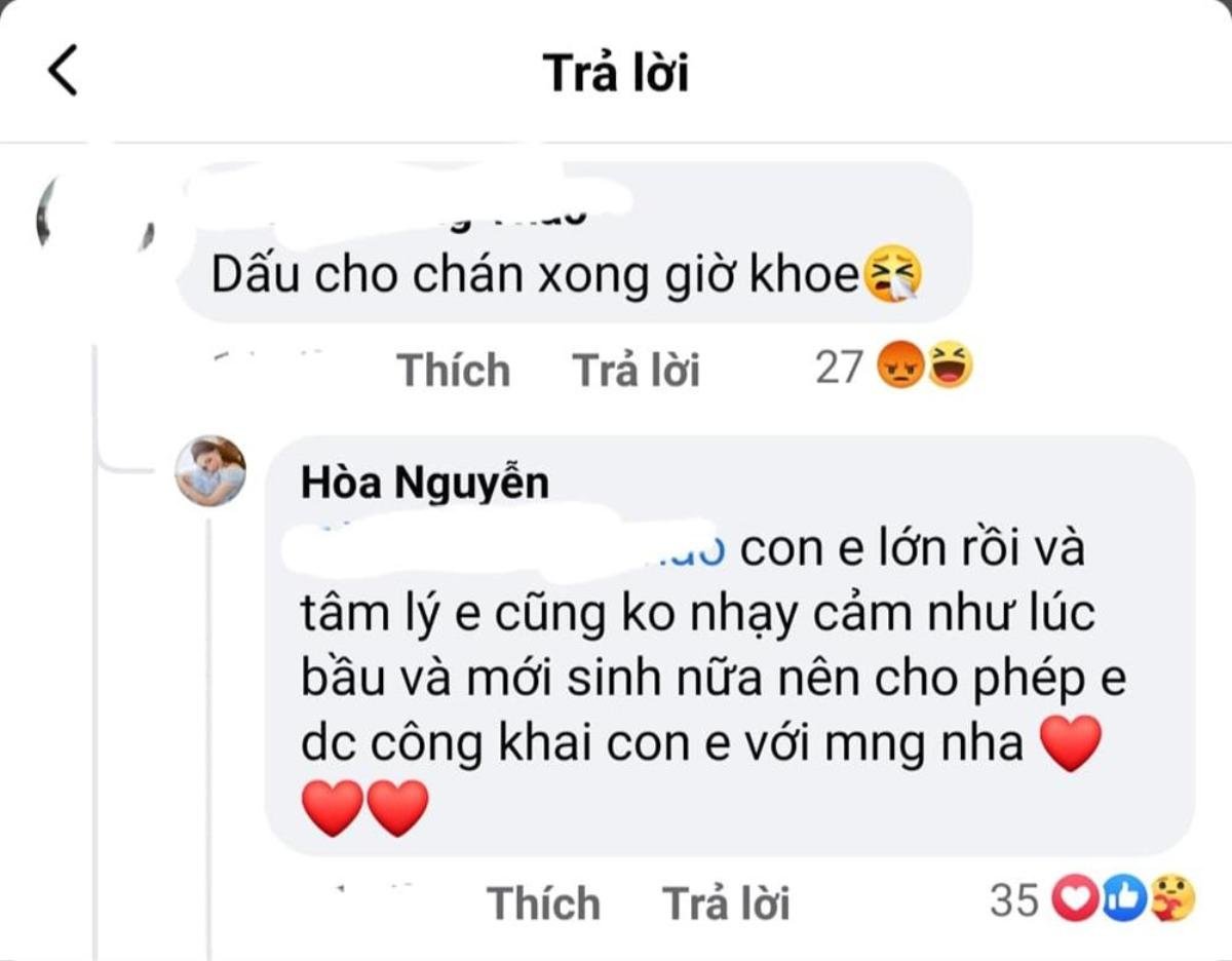 Bị mỉa mai 'giấu chán xong giờ khoe' con trai, Hòa Miny khéo léo đáp trả đầy logic Ảnh 6