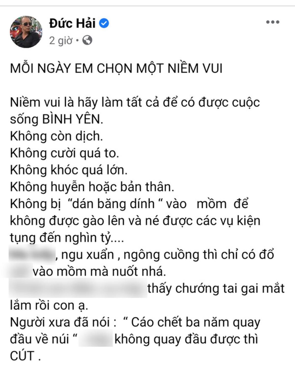 Fan tung bằng chứng tố NSƯT Đức Hải trả lời mâu thuẫn giữa ồn ào văng tục kém duyên, thực hư thế nào? Ảnh 2