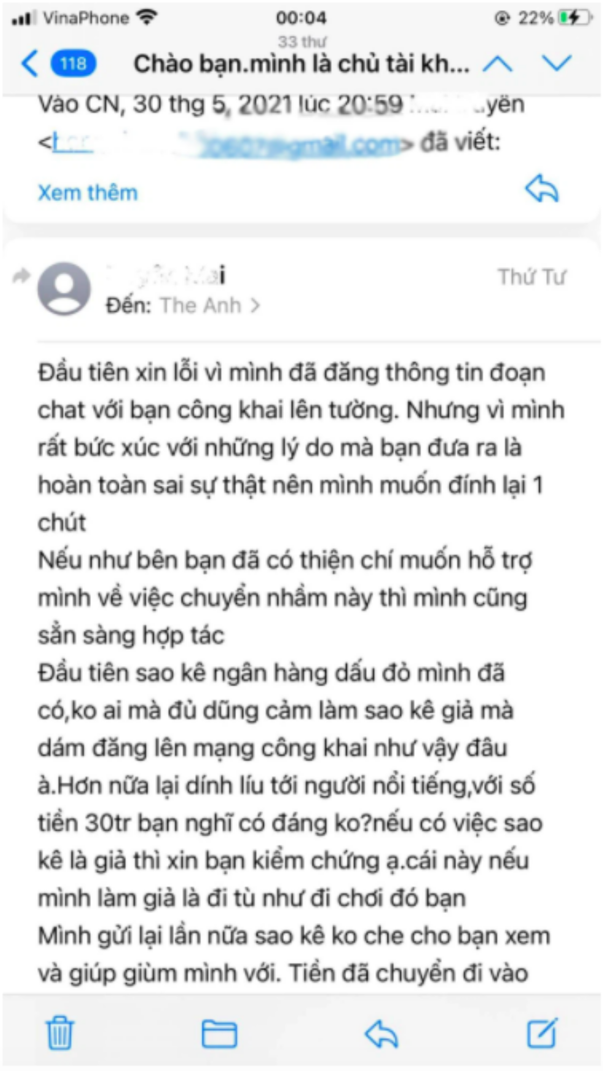 Người chuyển nhầm 30 triệu cho Thuỷ Tiên lên tiếng: Nhờ công an xử lý Ảnh 9