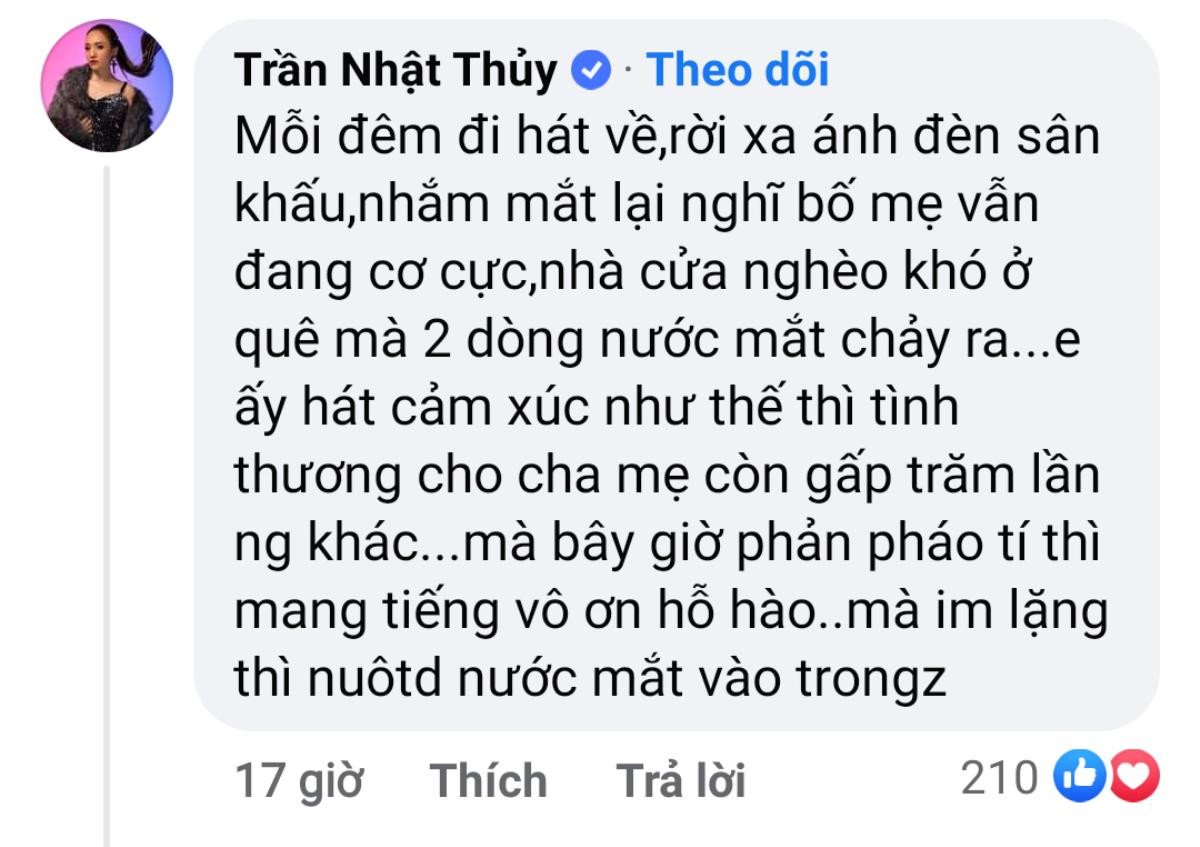 Quán quân VN Idol nói về ồn ào của Phi Nhung với Hồ Văn Cường: 'Phản pháo thì mang tiếng vô ơn, hỗn hào' Ảnh 2