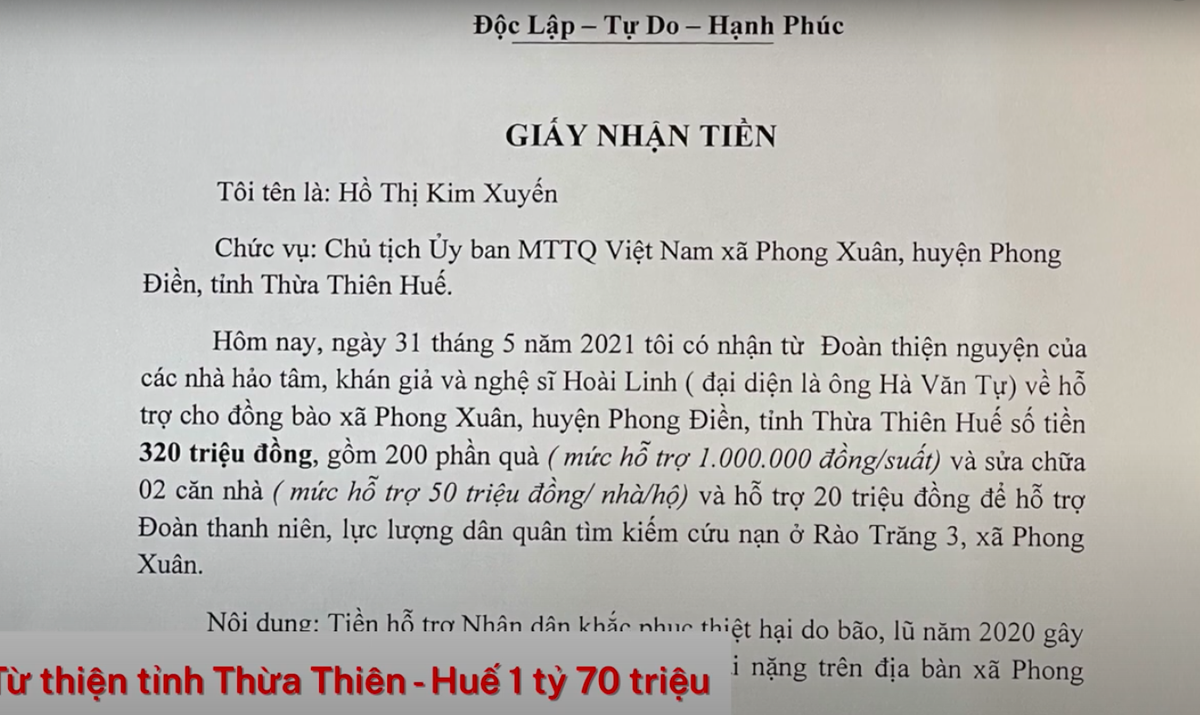 NS Hoài Linh xuất hiện hốc hác, lên tiếng xin lỗi và giải trình công tác giải ngân tiền từ thiện 15,2 tỉ Ảnh 10