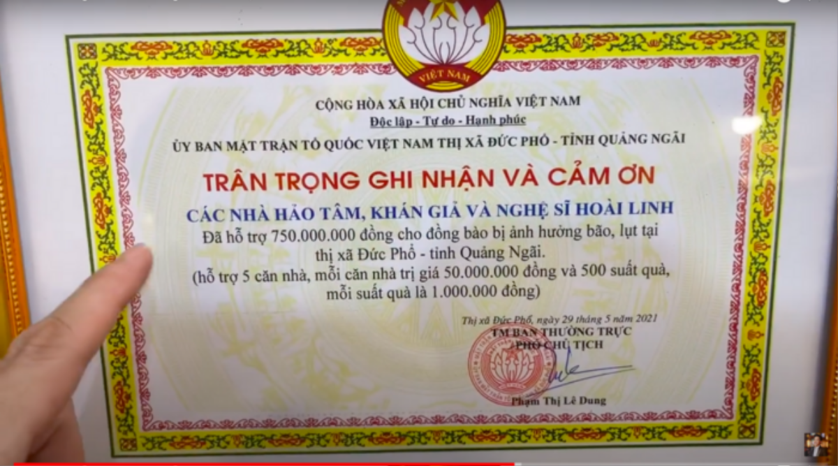 Hoài Linh bị 'tố cao' không thành thật trong việc giải thích lý do từ thiện chậm trễ cứu trợ miền Trung Ảnh 6