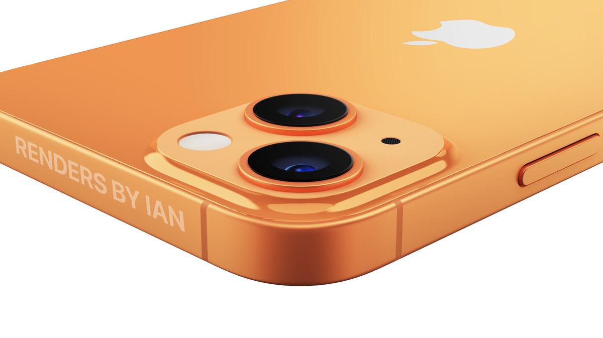 iPhone 13 màu cam đẹp ngất ngây, độc lạ bất ngờ với camera xếp chéo Ảnh 8