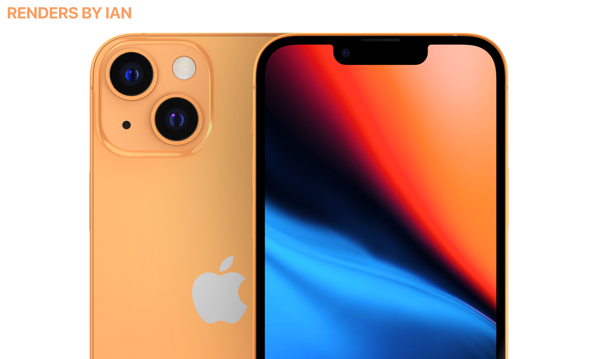 iPhone 13 màu cam đẹp ngất ngây, độc lạ bất ngờ với camera xếp chéo Ảnh 6