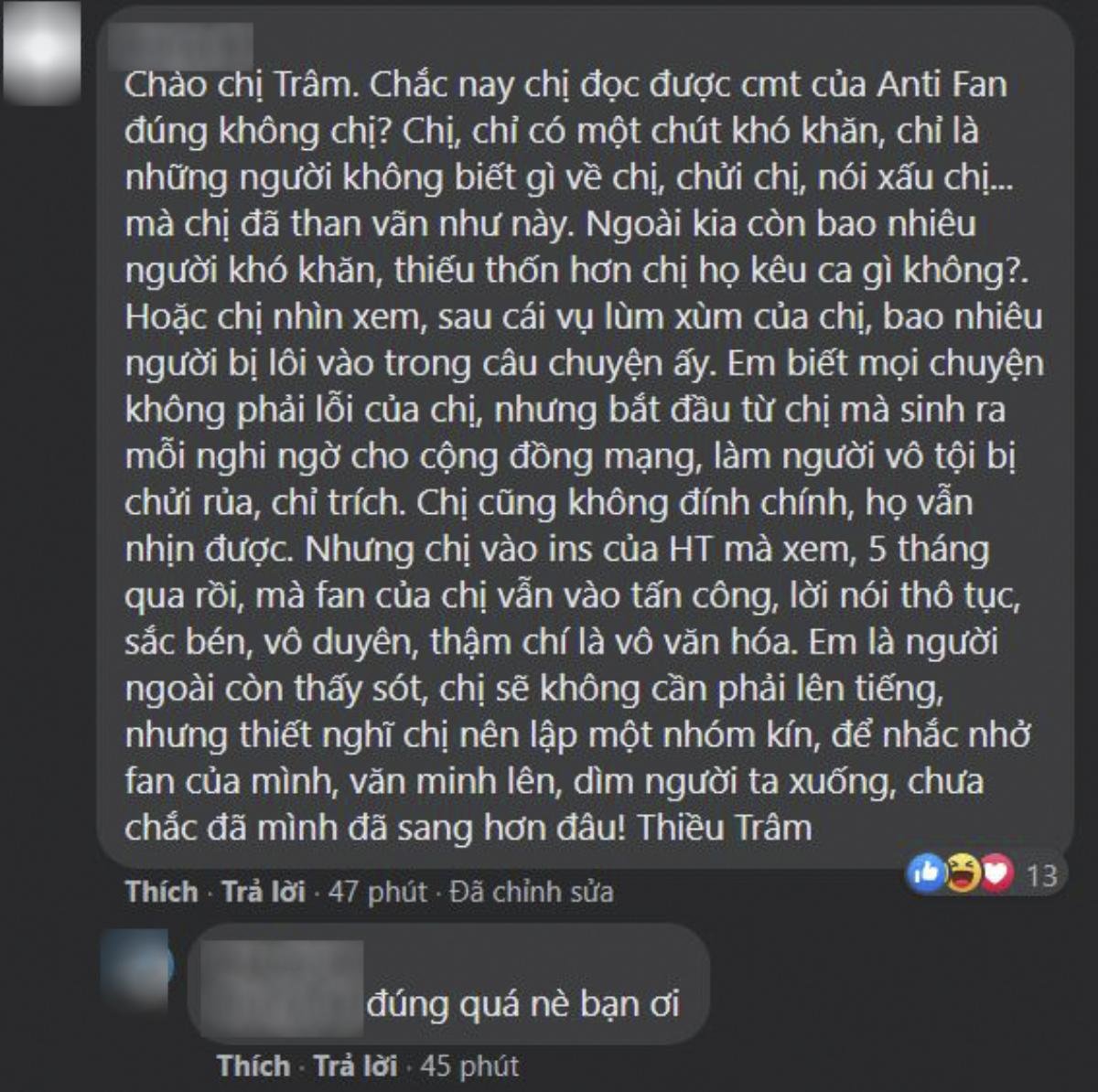 Thiều Bảo Trâm đăng status 'cảm ơn điều gây bất lợi', dân mạng tranh cãi đang 'đá xéo' Hải Tú? Ảnh 7