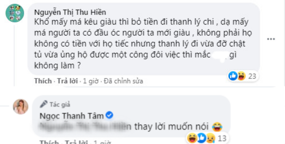 'Rich kid' Ngọc Thanh Tâm đáp trả cực gắt khi bị chê thanh lý toàn đồ xấu: 'Có duyên chết liền' Ảnh 3