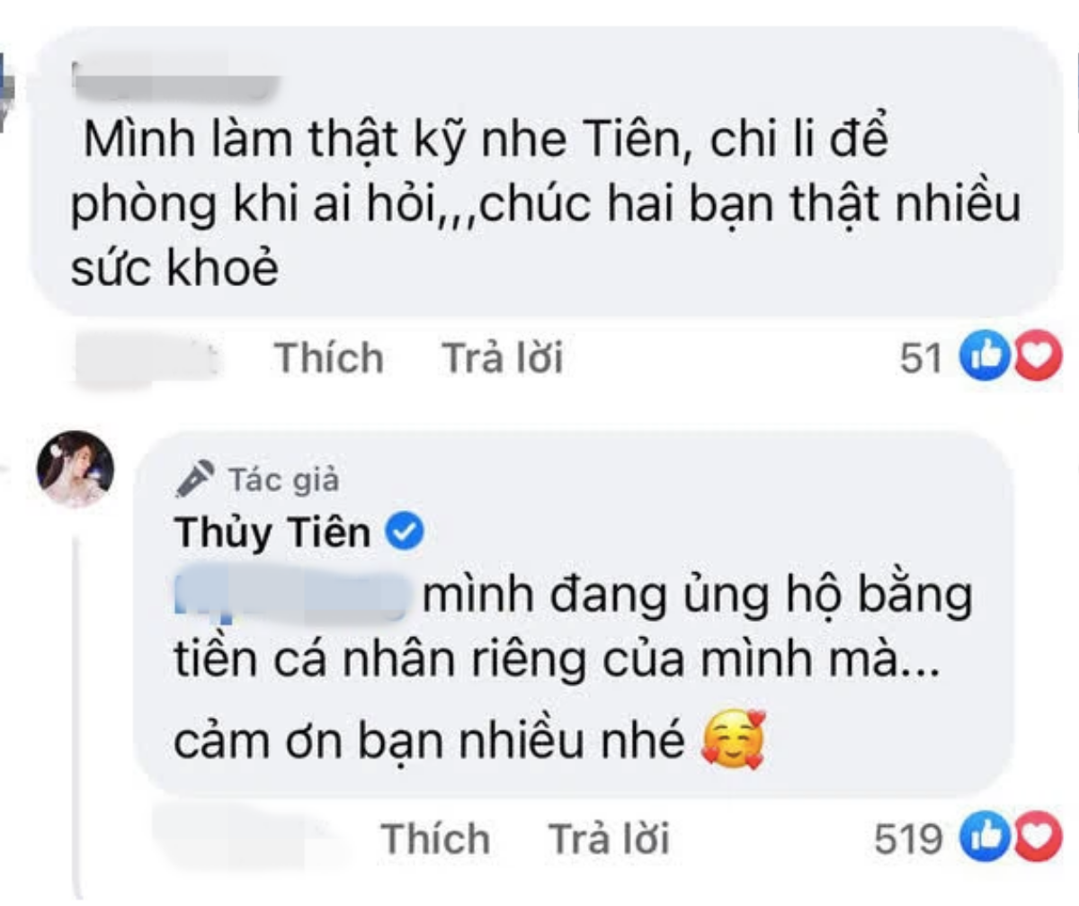 Bị nhắc nhở hãy làm từ thiện rõ ràng, Thuỷ Tiên 'đáp trả chất lừ' Ảnh 2