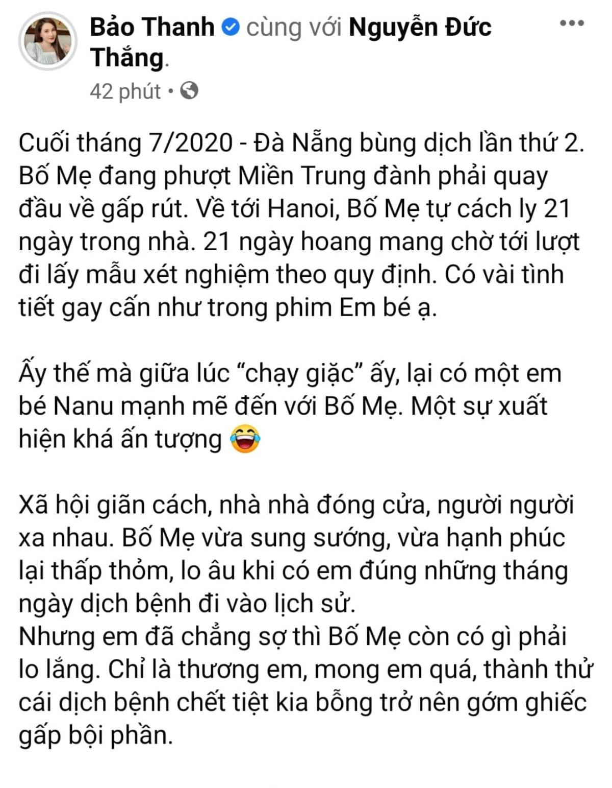 Đầy tháng con gái nhỏ, Bảo Thanh khoe ảnh cận mặt kèm tâm thư: 