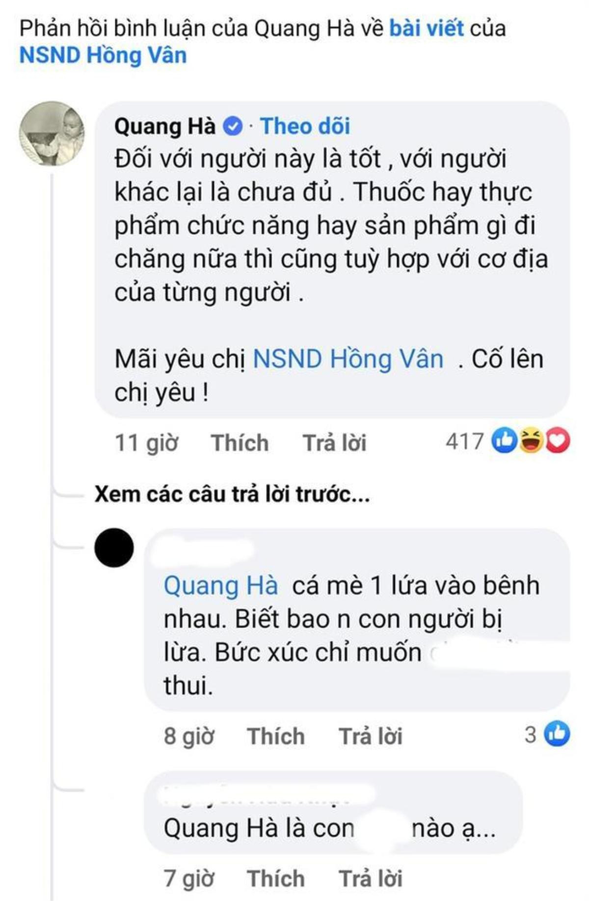 Quang Hà bị dân mạng chỉ trích khi an ủi Phi Nhung Ảnh 5