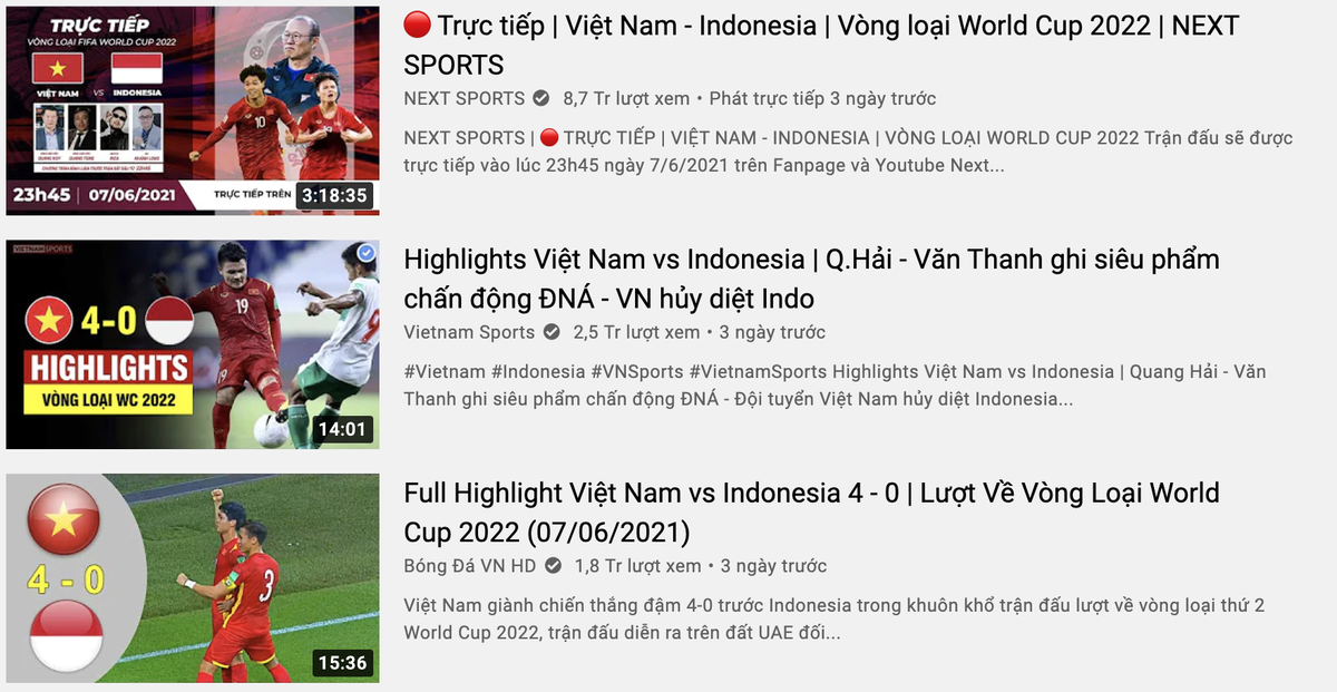 Đội tuyển Việt Nam 'càn quét' Top Trending YouTube, người hâm mộ phấn khích đợi trận đấu với Malaysia Ảnh 2