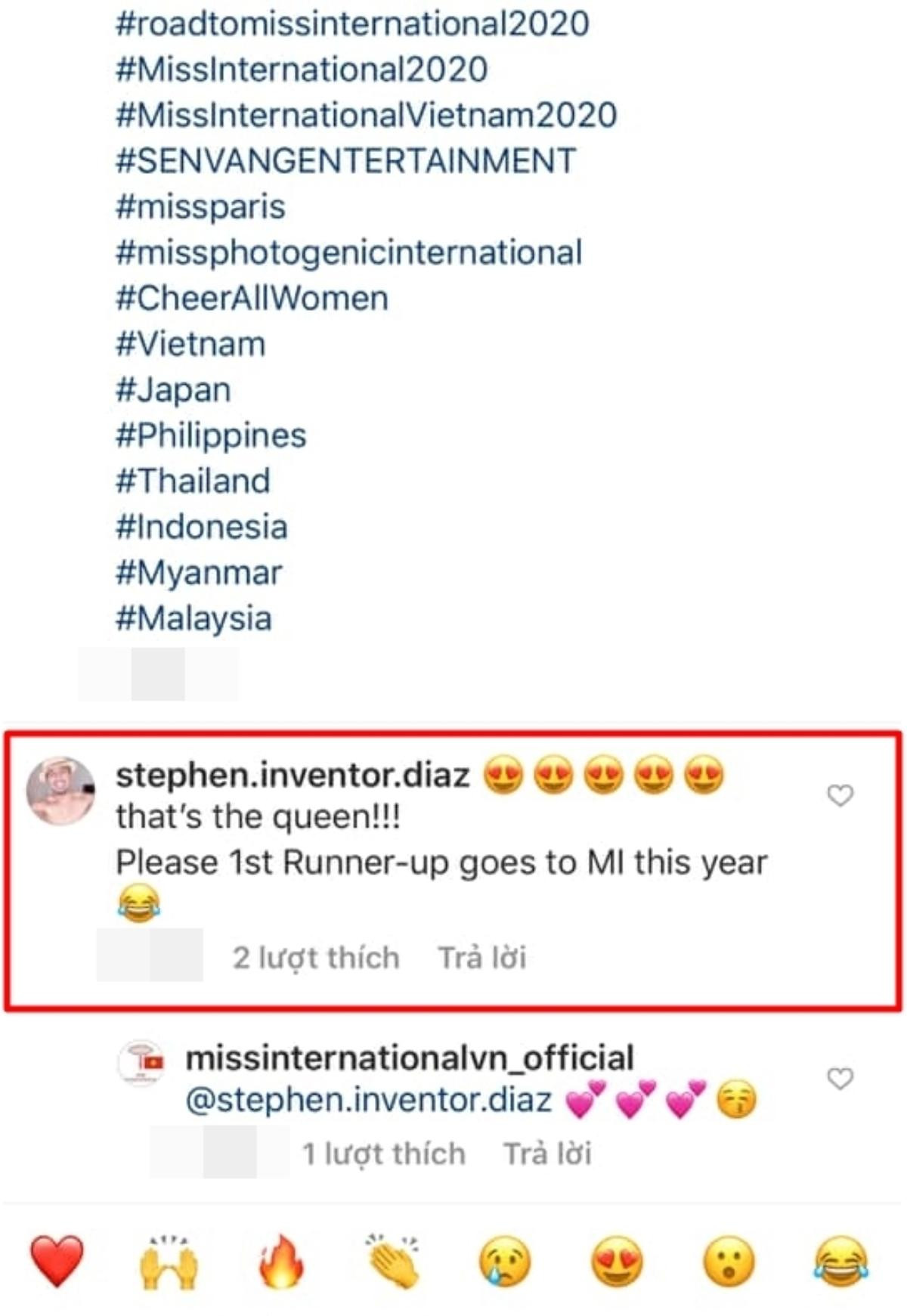 Ê-kíp Miss International mê đắm á hậu Phương Anh: Bấm like 'lia lịa' layout mới của đại diện Việt Nam Ảnh 6