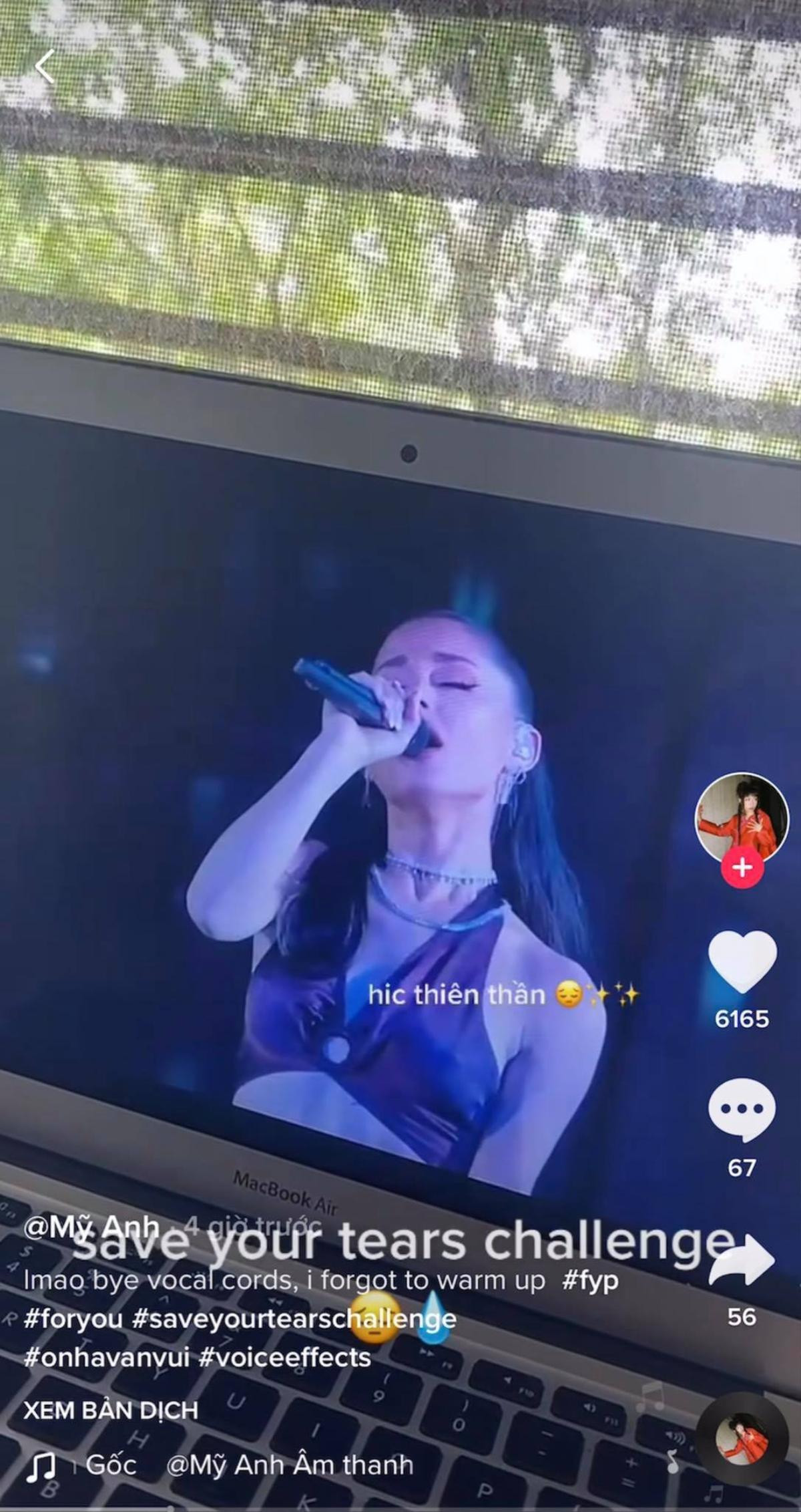 'Ái nữ' nhà Diva Mỹ Linh - Mỹ Anh bắn highnote đọ sức cùng Ariana Grande trong siêu hit Save Your Tears Ảnh 2