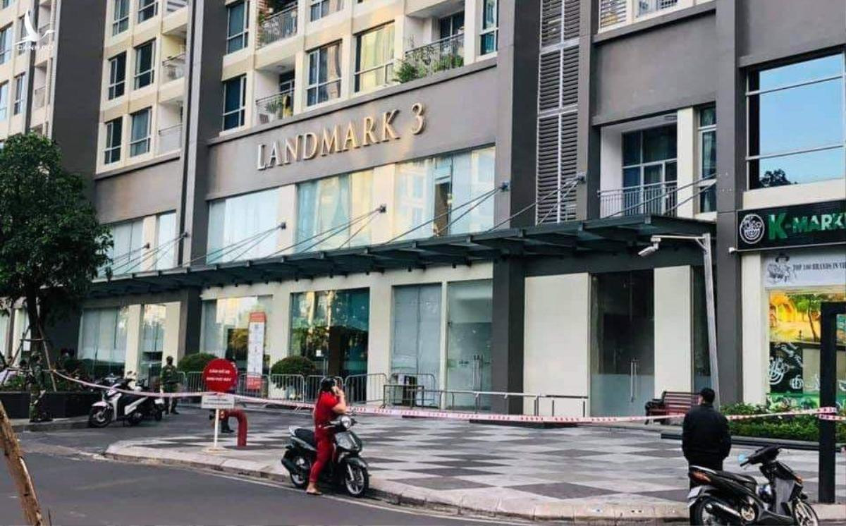 TP. HCM: Phong tỏa tạm thời tòa Landmark 3 do liên quan ca nghi mắc Covid- 19 Ảnh 1