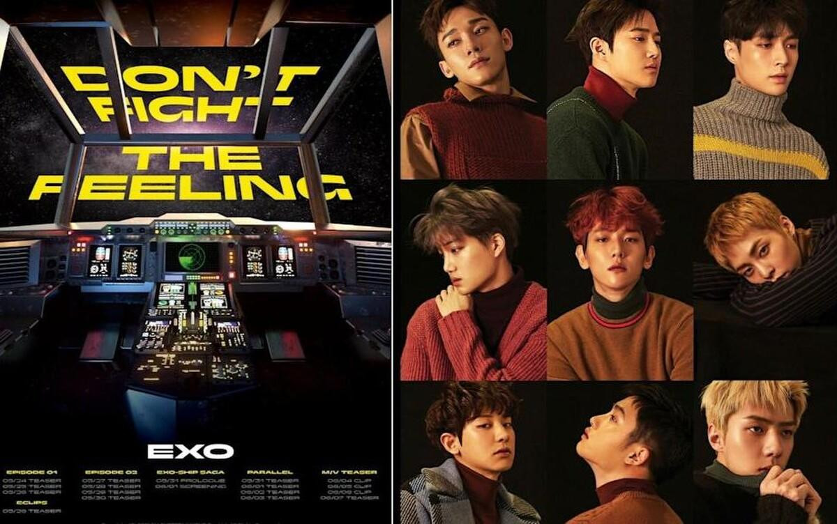 Don't Fight The Felling cán mốc quan trọng khoản bán album, EXO lần 6 đạt thành tích này Ảnh 2