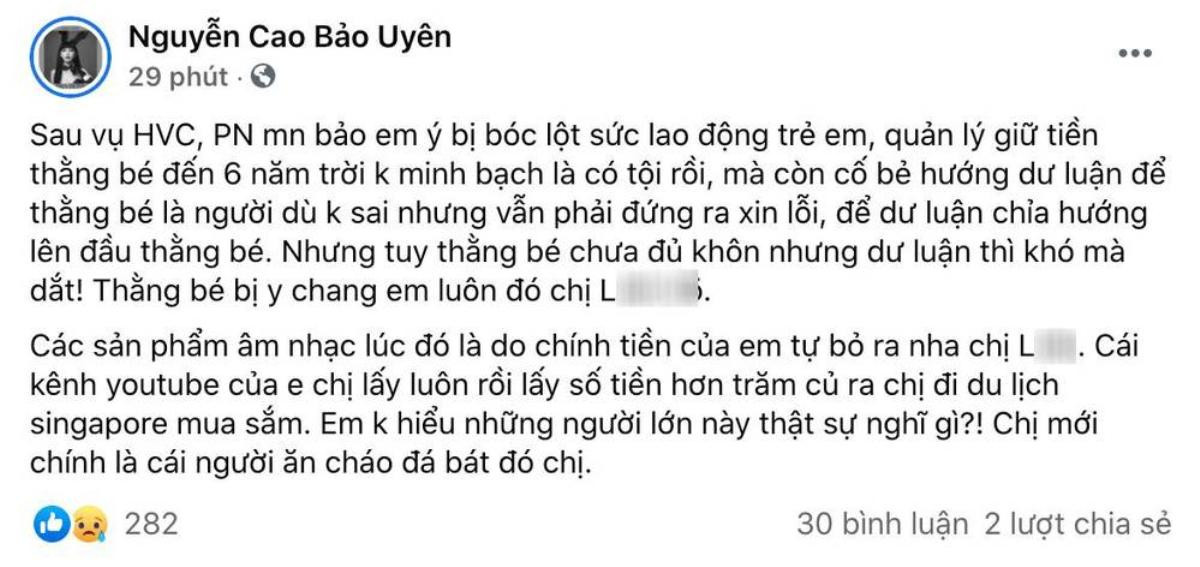 Cũng từng vướng lùm xùm với quản lý, học trò Mỹ Tâm tỏ thái độ đặc biệt với Hồ Văn Cường Ảnh 3